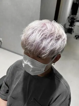 ショート メンズ 髪質改善_WHITE RYUSUKEのヘアスタイル