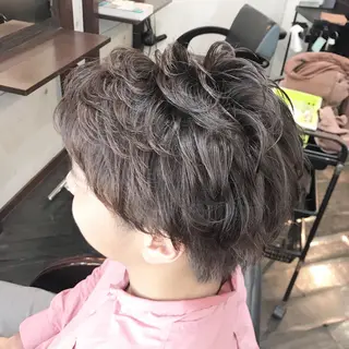 ショート パーマ メンズ ＊横浜駅＊ 金子 誠也のヘアスタイル