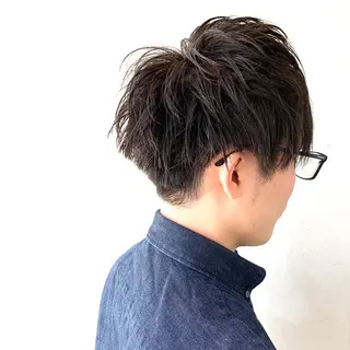 パーマ メンズ 柏メンズカットパーマ NO.1タイチのヘアスタイル