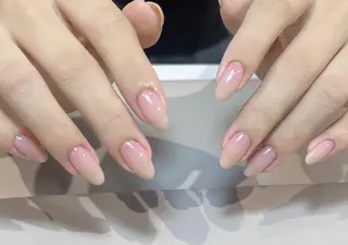 ネイル By moonネイル 🌷ワンホン/韓国風のネイルデザイン