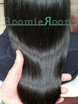 ミディアム カラー 髪の病院  ルーミールームのヘアスタイル