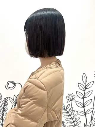 ショート ヘアアレンジ 🌷ボブ/髪質改善 ストレートのヘアスタイル