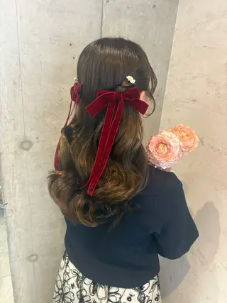 ロング ヘアアレンジ 美髪× ヘアセット✨Araiのヘアスタイル
