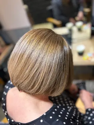ショート 園田 彩音のヘアスタイル