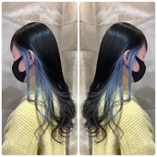 セミロング カラー 小山内 龍一郎 店長のヘアスタイル