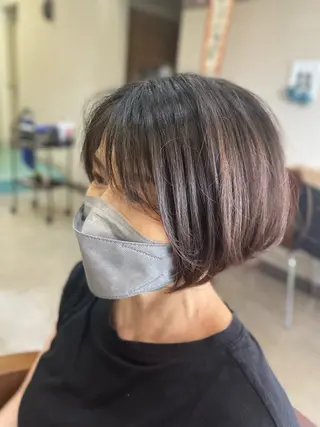 ショート カラー/フリーランス 鈴木 亜紀子のヘアスタイル