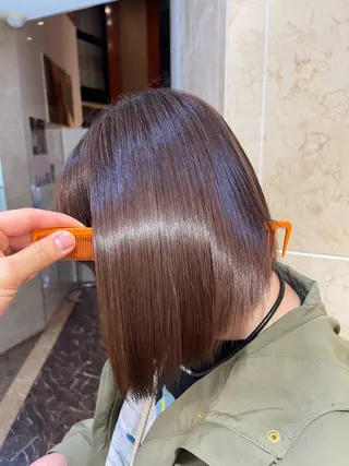 ショート パーマ 縮毛・酸性ストレート 特化のヘアスタイル