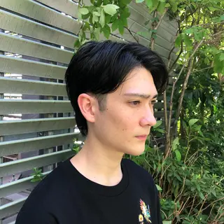 ショート メンズ メンズカット オカムラリョウのヘアスタイル