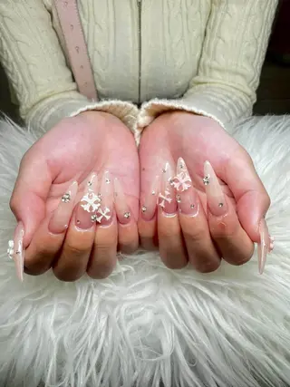 ネイル ゴテゴテネイル JRのネイルデザイン