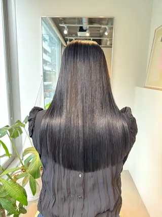 ロング カラー 髪質改善マスター 長尾勇弥/梅田中津のヘアスタイル