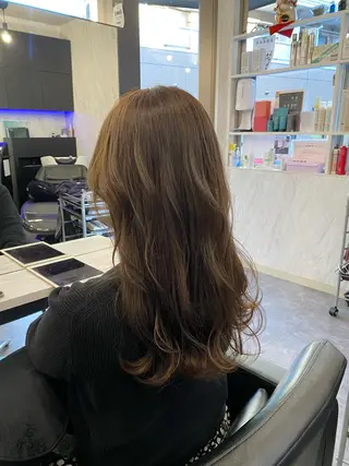 ロング カラー パーマ roygbiv ✨髪質改善✨美髪✨のヘアスタイル