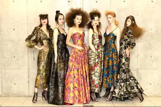 セミロング カラー 雑賀 英敏のヘアスタイル