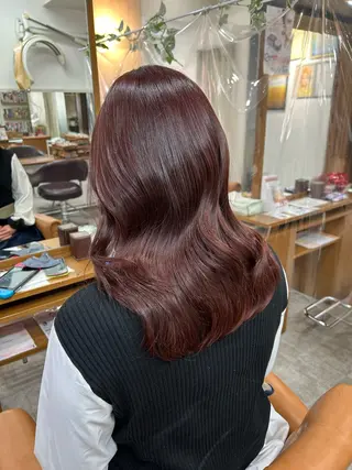 ロング カラー おおた きょうかのヘアスタイル