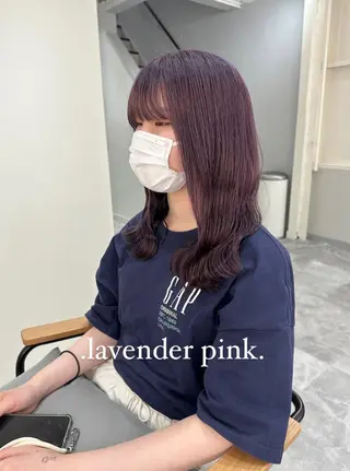 セミロング 似合わせ大得意美容師 .Haruka.のヘアスタイル