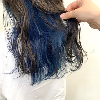 セミロング カラー ヘアアレンジ 🌻あいり merci.🌻のヘアスタイル