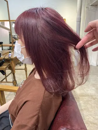 ミディアム カラー ミニモお気に入り数 No.1宍戸雄弥のヘアスタイル