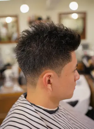 ショート メンズ 吉祥寺バーバー takumiのヘアスタイル