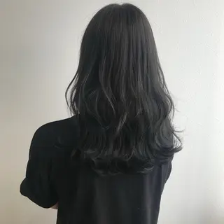 ロング カラー 🇰🇷韓国レイヤー 韓国風ボブのヘアスタイル