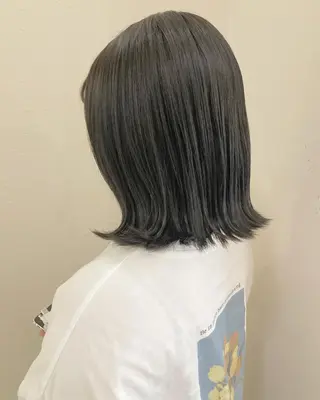 ミディアム 店長 ✂️ムラカミ キラリのヘアスタイル