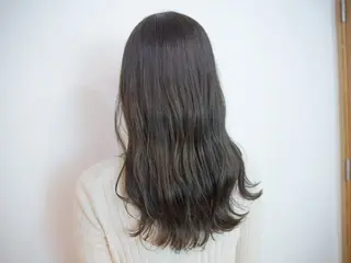 セミロング カラー 美髪矯正/髪質改善/ 福崎航平のヘアスタイル