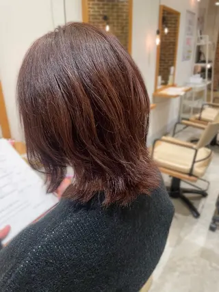 ミディアム 田中 ゆいかのヘアスタイル