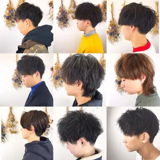 パーマ メンズ メンズサロン アソビ元町のヘアスタイル