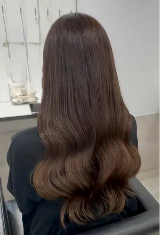 ロング 髪質改善/レイヤー カット福澤　和嗣のヘアスタイル