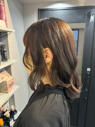 ミディアム CLUTCHmuk. AIRI/完全個室のヘアスタイル