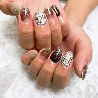 ネイル ⭐︎休業中の練習⭐︎ JNA認定講師髙橋のネイルデザイン