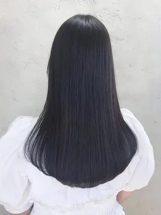 セミロング ヘアアレンジ パーマ カラー ITbyALBUM 下北沢店のヘアスタイル