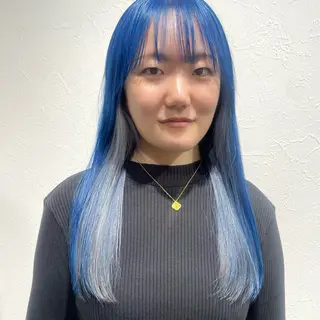 ロング カラー shiho .のヘアスタイル