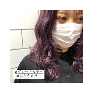 ミディアム カラー パーマ ヘアアレンジ メンズ キッズ ネイル マツエク・マツパ 🫧垢抜けヘア🫧 SHIORIのヘアスタイル