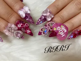 ネイル riri オーナーのネイルデザイン