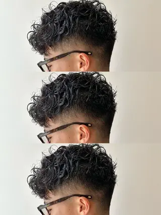 パーマ メンズ メンズパーマ特化🔥 ツイスパ/シャドウのヘアスタイル