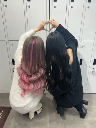 ロング カラー 🌸U-topia 🌸伊藤穂乃花🌸のヘアスタイル