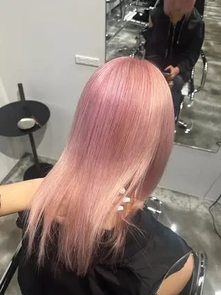 カラー 姫夏 /ハイトーン艶髪🎀のヘアスタイル