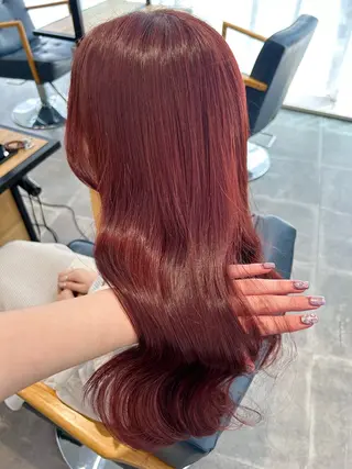 ロング カラー newi梅田🫧韓国 ヘア🫧sakiのヘアスタイル