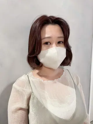ショート ❤︎︎韓国ヘア❤︎︎ 𝑺𝒉𝒊𝒉𝒐のヘアスタイル