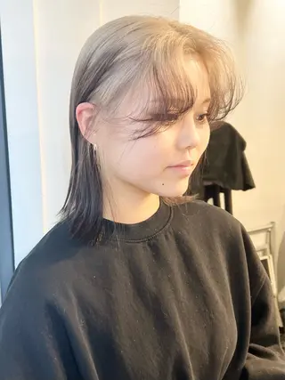 ミディアム カラー HARU//原宿🤍 リピート率NO.1のヘアスタイル