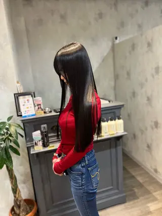 ロング トッチ 艶髪髪質改善のヘアスタイル