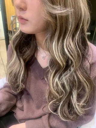 ロング カラー 佐野 大貴のヘアスタイル