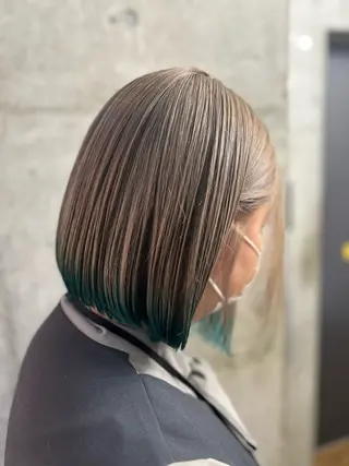 ミディアム カラー 🎨デザイン🥇 美髪・艶髪 日暮千敬のヘアスタイル