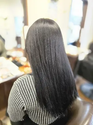 セミロング 透明感カラー/ ツヤ髪 石田のヘアスタイル