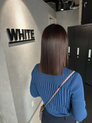 ミディアム 髪質改善_WHITE RYUSUKEのヘアスタイル