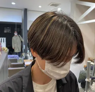 ショート メンズ 柴田 枝利子のヘアスタイル