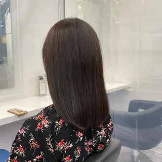ロング パーマ ヘアアレンジ 透明感×韓流ハイ トーン🫧RYUTAのヘアスタイル