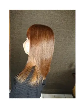 セミロング ヘアーサロン  ジュエル所属・青山 早智子のヘアスタイル