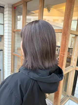 カラー beleefric 🩵チセのヘアスタイル