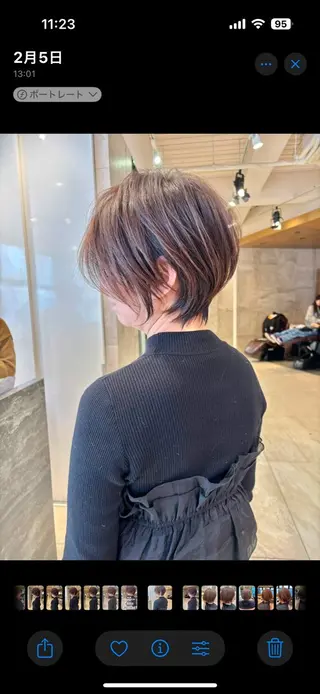 ショート 大人ショート特化/ カットモデル/表参道のヘアスタイル