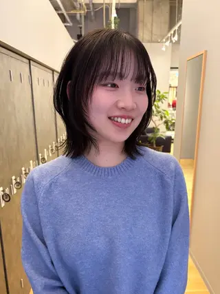 ショート GIEN NU茶屋町+所属・荒金 昴のヘアスタイル